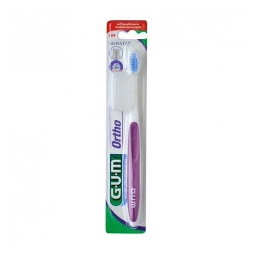 Cepillo dental adulto - gum 124 ortodoncia