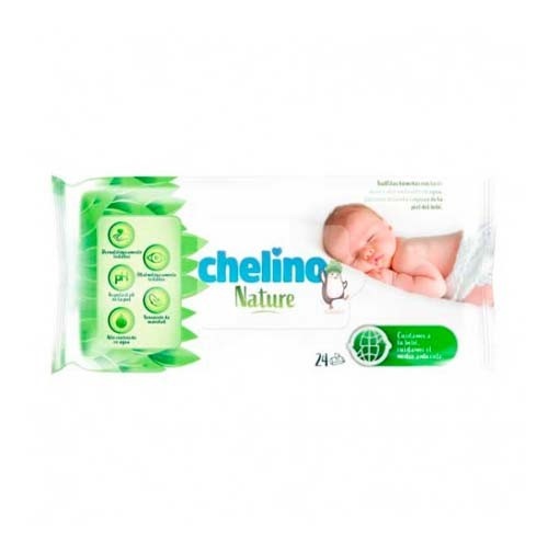 Chelino nature (24 toallitas)