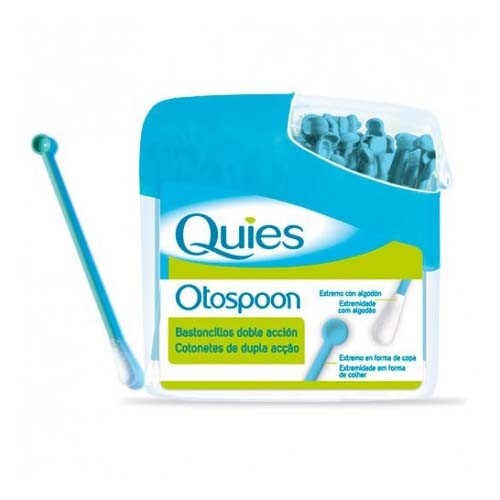 Otospoon bastoncillos oidos doble accion - quies (100 u)