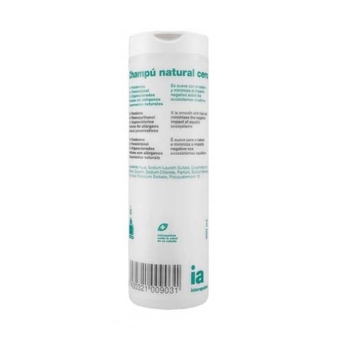 INTERAPOTHEK NATURAL CHAMPU CERO (400 ML)