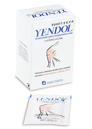 YENDOL GRANULADO PARA SUSPENSION ORAL, 10 sobres