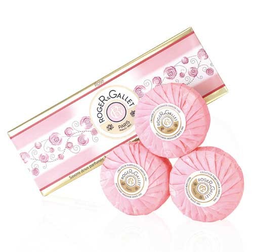 Roger & gallet jabon perfumado - rose (100 g pastilla 3 u)