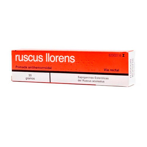 RUSCUS LLORENS POMADA RECTAL , 1 tubo de 30 g