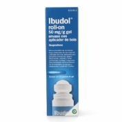 IBUDOL ROLL-ON 50 MG/G GEL ENVASE CON APLICADOR DE BOLA , 1 tubo de 60 g