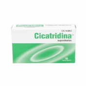 Cicatridina supositorios  10 unidades 2 g