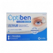 Optiben ojos secos repair (20 monodosis 0,5 ml)