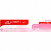 GINE-CANESTEN 20 mg/g CREMA VAGINAL , 1 tubo de 20 g