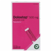 DOLOSTOP 500 MG SOLUCION ORAL, 10 sobres